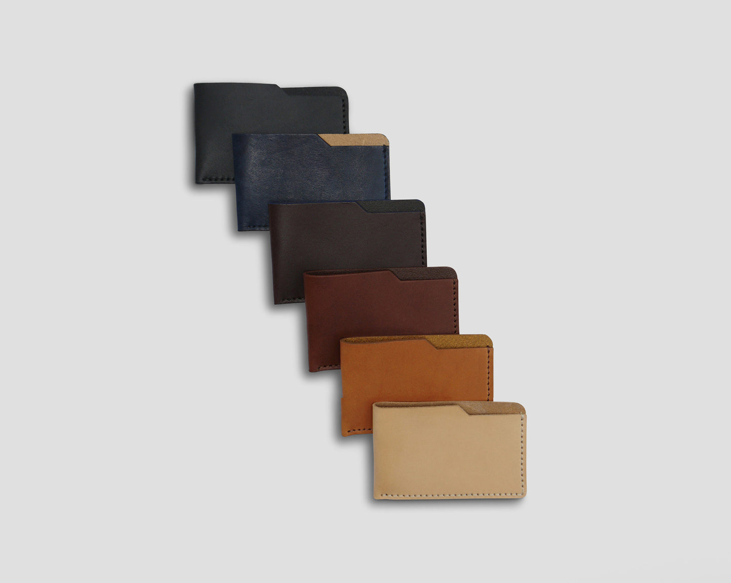 Simple Cardholder - English Tan